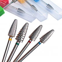 1pc Milling Cutter Carbide Nail Drill Bit Burrs for Manicure Electric Machine Pedicure Gel Polishing Remover Grind Accessories