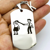 Funny Sister and Brother Keychain Birthday Gift for Sister From Brother Graduation Gift for Brother In Law Gifts From Sister