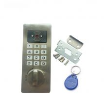 125KHZ RFID EM card Temporary or fixed password RFID keys Cabinet Door Electric Lock Assembly Solenoid  FOR Drawer/Sauna Lock