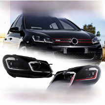 AKD Head Lamp for VW Golf 6 MK6 LED Headlight 2009-2012 Headlights Golf6 DRL Turn Signal High Beam Angel Eye Projector Lens
