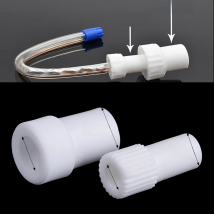 A Pair Dental Suction Tube Converter Disposable Saliva Swivels Ejector Adapter Tips Autoclavable Dentist Equipment Surgical Tool