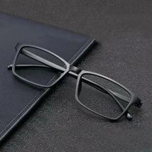 Tr90 Square Eyeglass Frame Ultra Light Portable Glasses Frame Eyewear Protection Empty Frame Without Pieces