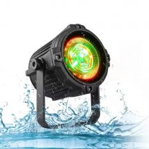 Waterproof Par Lights LED Stage Light 50W Outdoor Par Can With 18PCS RGB LEDs DMX Control LED Uplights for DJ Disco Party Shows