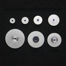 New Dental Ultramicro Double Sided Diamond Cutting Disc for separating polishing ceramic crown plaster or jade