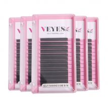 Veyes Inc 5 casi/lotto Estensioni ciglia Easy Fanning Veyelash Volume russo Ciglia Bloom Austomatic Flowering Trucco Bellezza