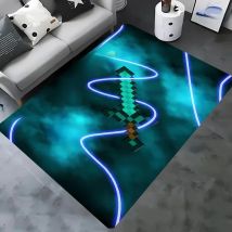 Classic Video Game M-M1necraft Carpet for Living Room Bedroom Hallway Long Strip Sofa Doormat Floor Rug Anti-slip Decor Mat Gift