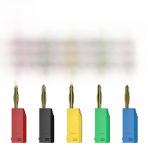 JZDZ 10pcs/lot 2mm Banana Plug Electrical Connector Adaptor 5 Colors J.10003