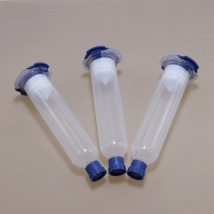 30cc EFD Plastic Barrel American New Style Dispensing Syringe Red  Black Transparent Glue Tool Liquid Dispenser