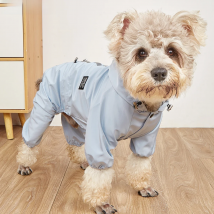 Waterproof Dog Raincoat Reflective Hooded Waterproof Jacket Pet Jumpsuit Small Dogs Outdoor Supplies French Bulldog Chihuahua