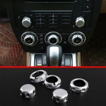 Car Central Control Volume Air Conditioner Adjustment Knob Cover For Land Rover Freelander 2 2007-2012 Auto Styling Accessories