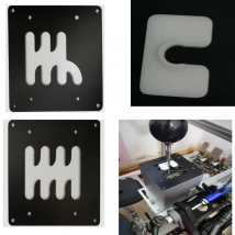 Sequence for Logitech G29/G25/G27/G920 for Thrustmaster T300RS/GT Steering Wheel H Gear Shifter for ETS2 Simracing Racing Game