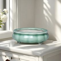 Creative Hand-made Ceramic Flower Pot Desktop With Drainage Holes Is Suitable For Succulent Plants And Flower Planters For Plant