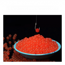 100-200-500pcs / Bottle 7mm Soft Fishing Jelly Bait Carp Fake Fish Egg Jelly Beads Artificial Lure Dropshipping Wholesales New