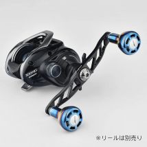 Gomexus 120mm Aluminum Handle for Shimano Antares Daiwa Ryoga Abu Gracia Baitcasting Reel with 30mmTitanium Knob BDH-TA30