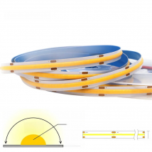 COB LED Strip Light 320/384/528 LEDs/m High Density Flexible FOB Lights Tape Cool/Nature/Warm White Linear Dimmable DC12V/24V