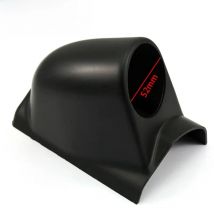 Black 2" 52mm Universal A-Pillar Single Hole Dash Gauge Meter Pod Mount Holder Left Hand Drive