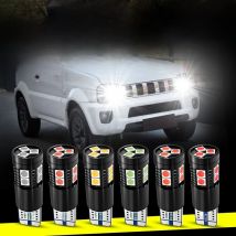 2×T10 W5W LED Clearance Parking Side Marker Lights Bulbs No Error For Suzuki Alto Baleno Celerio Grand Vitara Ignis 1/2/3 Jimny