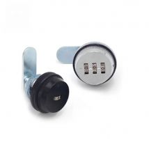 3 Digits Password Smart Lock Clockwise Door Lock Digital Electronic Cabinet Door Lock Drawer Password Locker