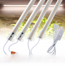Grow Light 220V Full Spectrum LED Bar Light for Plants 50cm Phyto Lamp for Plant Veg Flowers Greenhouse Tent 4000K 380-780nm