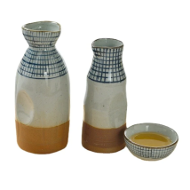 Free Combination 40-300ml Hand-Painted Sake Rice Wine Shochu Decanter Shot Cup Family Restaurant Bar Drinkware Hip Flask