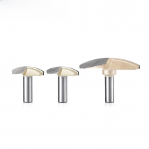 Tideway Classic Plunge Bit CNC Woodworking Tools Carbide End Mill Horizontal Crown Molding Router Bits for Wood Milling Cutter