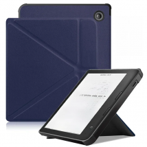 Smart Cover for Funda Kobo Libra Colour Case 7" Leather TPU Back Fold Stand Protective Cover for Kobo Libra 2 Case Sleep / Wake