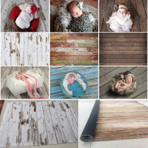 Mocsicka Rubber Mat Background Photography Custom Wood Grid Floor Decorations Baby Newborn Photo Backdrops Shooting Props Studio