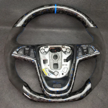 Customized Racing Carbon Fiber Steering Wheel For Opel Mokka 2012-2019 Insignia 2008 2009 2010 2011 2012 2013 Astra J