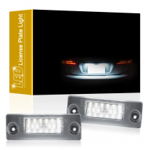 LED Number Plate Lamp For Audi A3/8L 96-03 A3/S3 97-03 A4/B5 95-01 A4/S4 95-99 S5/B5 96-03 White License Plate Light Assembly