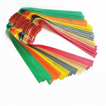 6pcs Slingshot Hunting Powerful Flat Rubber Band 0.5mm-1.2mm High Elasticity Outdoor Catapult Shooting Accessories