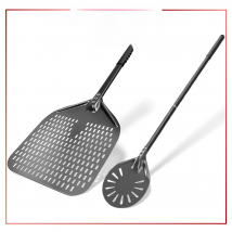6&12 13 14  Inch Aluminum Pizza Peel Bread Paddle Pizza Oven Turning Peel Hard  Anodized Pizza  Baking Kitchen Tool Spatula