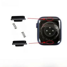 Aocarmo For Apple Watch Series 4 5 6 7 8 Ultra SE 40mm 41mm 44mm 45mm Strap Release Button Spring Buckle Key Repair Parts