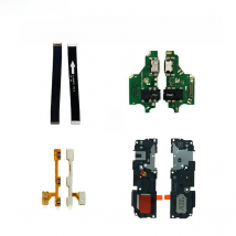 Power Volume Button Flex Cable Loud Speaker Earpiece Micro Usb Charging Board For Huawei P20 Lite Motherboard Mian Flex Cable