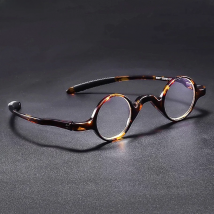 TR90 Samrt Reading Glasses Portable Anti Blue Retro Fashion Eyeglass Mens Round Glasses  Eyewear Readers+1.5+2+3.5+4