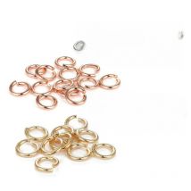 30pcs/lot 925 Sterling Silver Open Jump Rings Direct 3/3.5/4/5mm Split Rings Connectors for DIY Ewelry jewelry findings Making