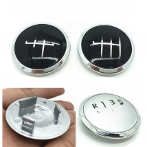 5/6 Speed Gear Shift Knob Stick Cover Cap Emblem Badge  For Volkswagen VW Transport T5 T5.1 Gp 2003-2011 Car Styling Accessories