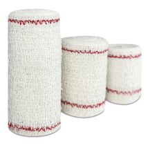 Bende elastiche in crêpe senza lattice |   Tutte le misure |   Benda in crêpe traspirante, flessibile ed elastica per i primi soccorso
