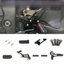 Arashi Spare Parts Adjustable Rearsets Replacement Shift Linkage Lever Gear Selector Motorcycle Footrest Spare Parts Foot Pegs