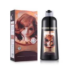 Mokeru Long Lasting Natural 5 Mins Gray Hair Color Shampoo Permanent Fast Black Hair Dye Shampoo For Woman Grey Hair Removal