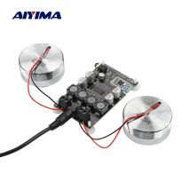 AIYIMA 2 Pollici Audio Portatile 25W Risonanza Vibrazione Altoparlante TPA3118 Bluetooth 5.0 Amplificatore Suono Al Neodimio Altavoz DC 12V 5A