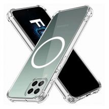 For Samsung Quantum 3 Case With Wireless Magnetic Sticker Soft Silicone Phone Case Samsung Galaxy Buddy 2 Shockproof Clear Cover