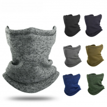 Cold Weather Neck Warmer Gaiter Winter Fleece Face Cover Cycling Running Hiking Skiing Thermal Half Mask Scarf Bandana Men Women