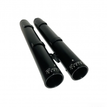 Motorcycle Chrome Slip On Mufflers Exhaust For Indian Dark Horse Chief Classic Roadmaster Leader 2016-2026