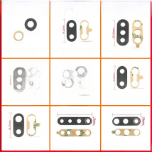 1pcs For Xiaomi Redmi 5A/6A / 6 / 6pro Mi A2 Lite / Note 5 6 7 7pro/note8 8T pro New Rear Camera Glass Lens Cover Repair Parts