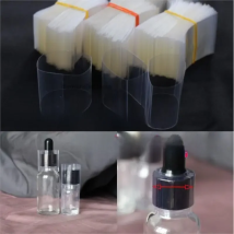 400pcs/Lot PVC Transparant Heat Shrink Bands For Jar Lids Essential Oil Bottles Mouth Cap Sealing Film (Top Diameter x Hight )