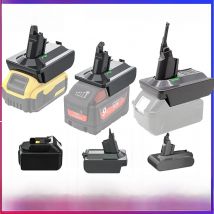 Adapter for Makita/Dewalt/Milwauke 18V Lithium Battery Converter To For Dyson V6 V7 V8 Series Vacuum Cleaner Tool DC58/SV11/SV10