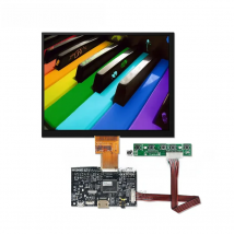 wisecoco 8 inch LCD 1024*768 IPS screen with  LVDs 40 pins driver board  HJ080IA-01E for laptop mini pc