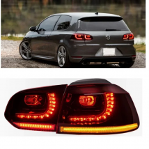 Exterior Rear Led Lights Tail Lamp Fit for Vw Golf 6 Mk6 R20 2008-2013 Back Brake Turn Signal Reverse lights led Lamps