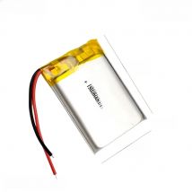 3.7V rechargeable battery For toy ship LED light detector Polymer care products monitor battery 123040 1200mAh