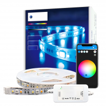 Smart ZigBee 3.0 Controller Dimmable Ambiance LED Kit with 5m RGBCCT LED Light Strips compatible ZigBee HUB Bridge,Echo Plus